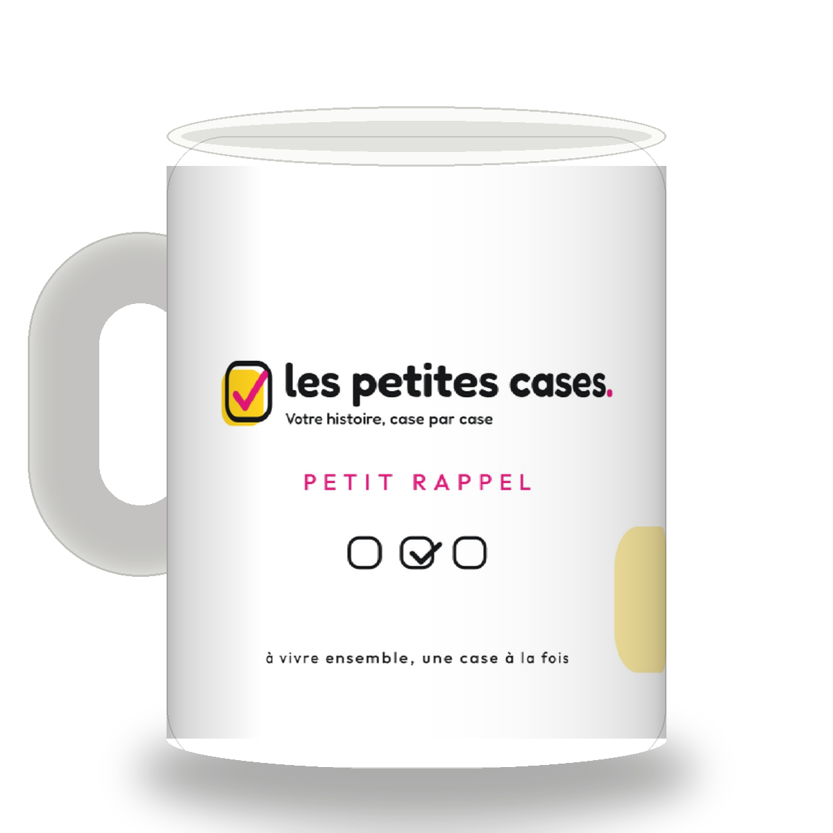 La tasse « Cette case ne se coche pas »